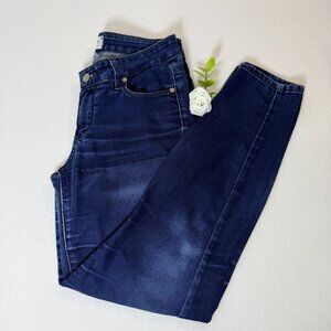 Paige Verdugo Ultra Skinny Womens Dark Wash Jeans Size 27 Mid-Rise Stretch Denim